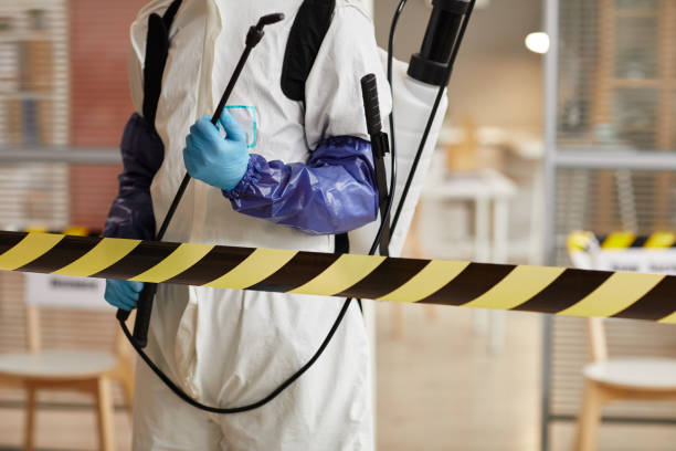 Professional Biohazard technician working in Evans, GA